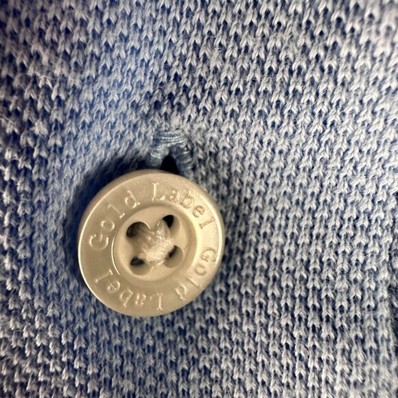 Roundtree & Yorke Gold Label Mens Shirt 3XLT Blue Short Sleeve Button Collar - Picture 5 of 8